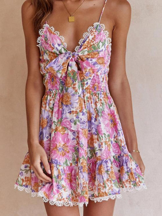 Floral Strappy Dress